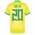 Vini Jr, Maillot de supporter du Brésil pour la Coupe du monde 2022 (Maillot principal, Bleu)