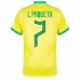 L. Paqueta, Brazil 2022 World Cup Home Fan Jersey (Yellow)