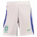 Neymar JR, Maglia dei tifosi bambini della squadra del Brasile per la Coppa del mondo 2022 (Maglia fuori casa, Blu)