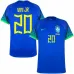 Maglia fuori casa Vini Jr Brasile Copa del Mondo 2022 - Blu