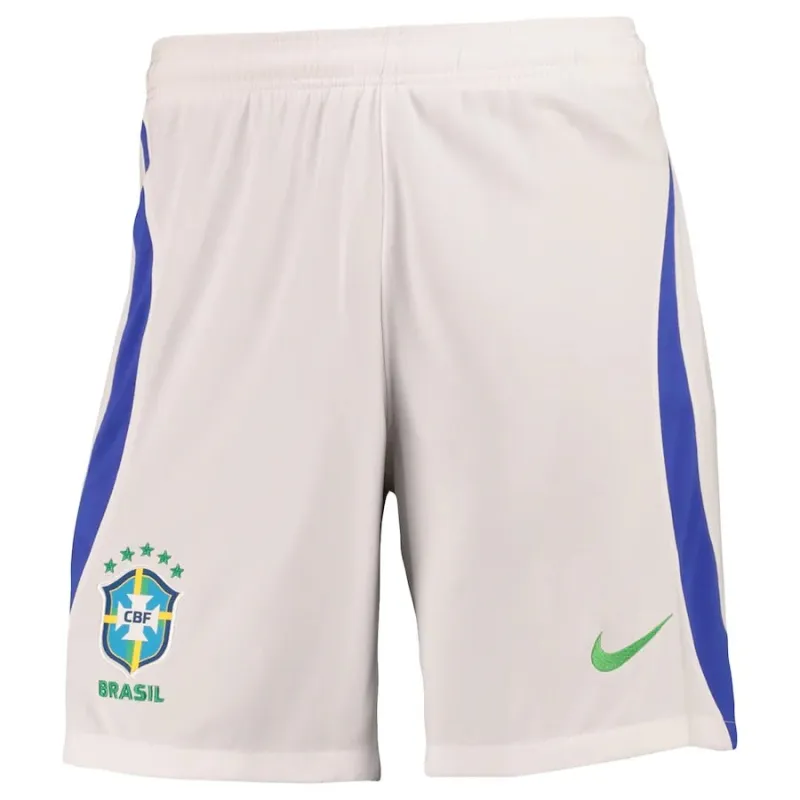Brazil 2024/25 Away Shorts (White)