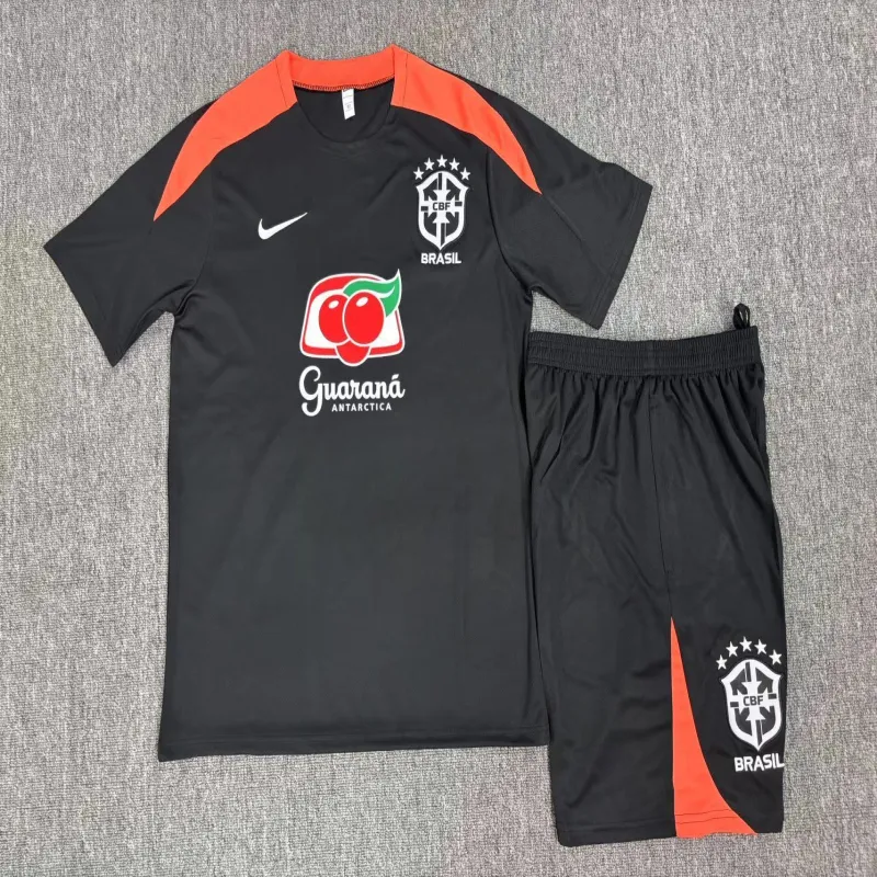 Brazil 2025/26 Kids Training Set black