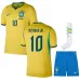 Brasile NEYMAR JR 2026/27 Maglia Casa Bambino Giallo
