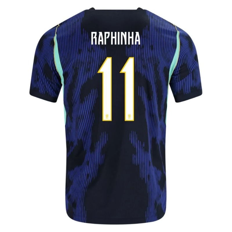 Completo Away Bambini Brasile RAPHINHA 2026/27 Blu