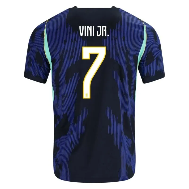Completo Away Bambini Brasile VINI JR 2026/27 Blu