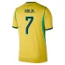 Brazil VINI JR 2026/27 Home Kids Kit Yellow