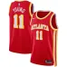 Trae Young, Maglia Swingman unisex degli Atlanta Hawks - Edizione Icona - Rosso