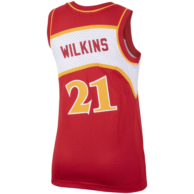Dominique Wilkins Atlanta Hawks Mitchell & Ness Women's Hardwood Classics Jersey