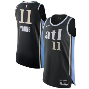 Trae Young, Atlanta Hawks Jersey - City Edition - Black
