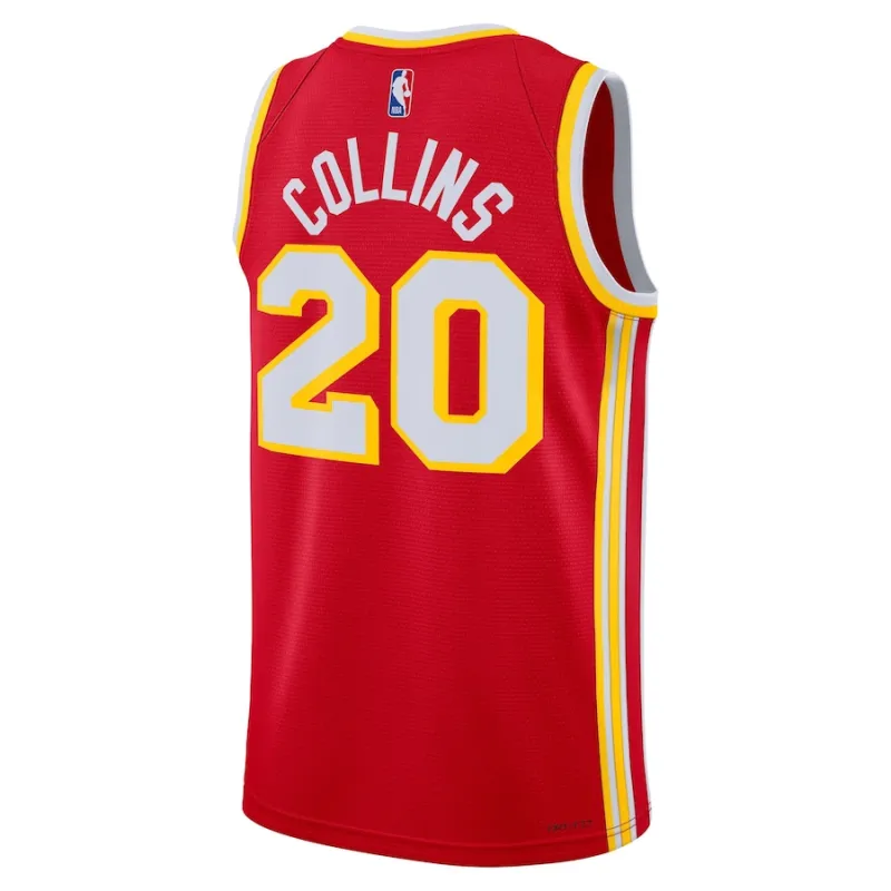 Canotta Basket John Collins Atlanta Hawks Swingman Unisex