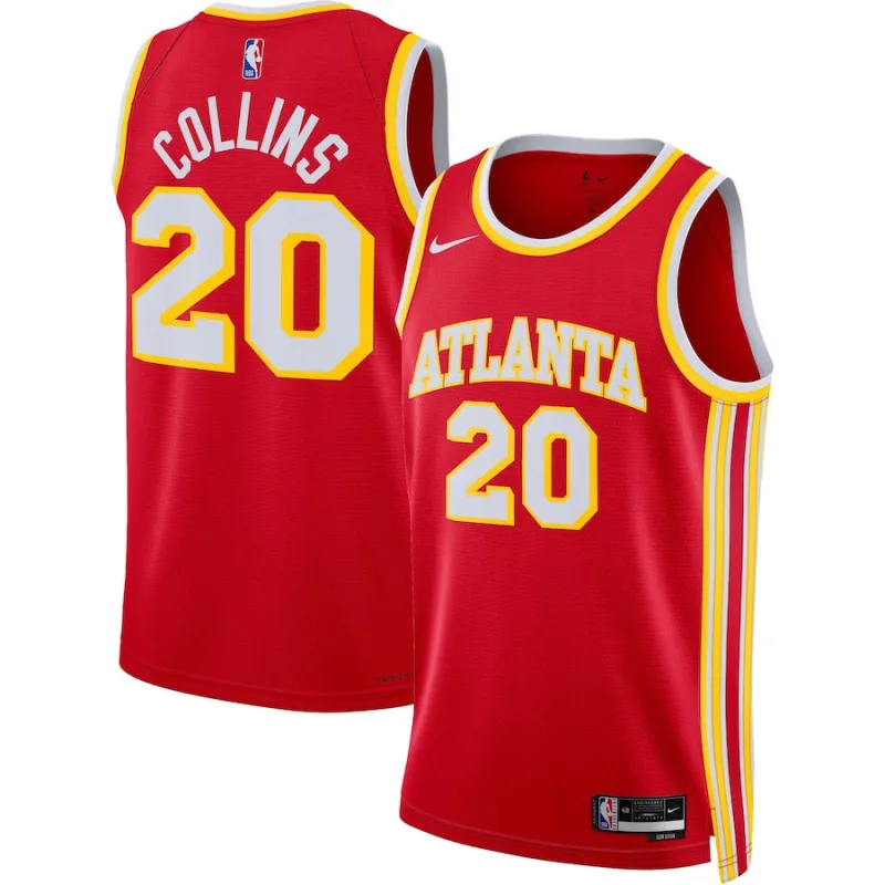 Canotta Basket John Collins Atlanta Hawks Swingman Unisex