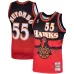 Atlanta Hawks Dikembe Mutombo Swingman Jersey - Black/Red