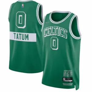 Jayson Tatum, Boston Celtics 2021/22 - City Edition, Green