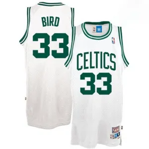 Larry Bird Boston Celtics White Retro Jersey