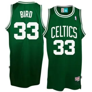 Camiseta Larry Bird Boston Celtics - Verde