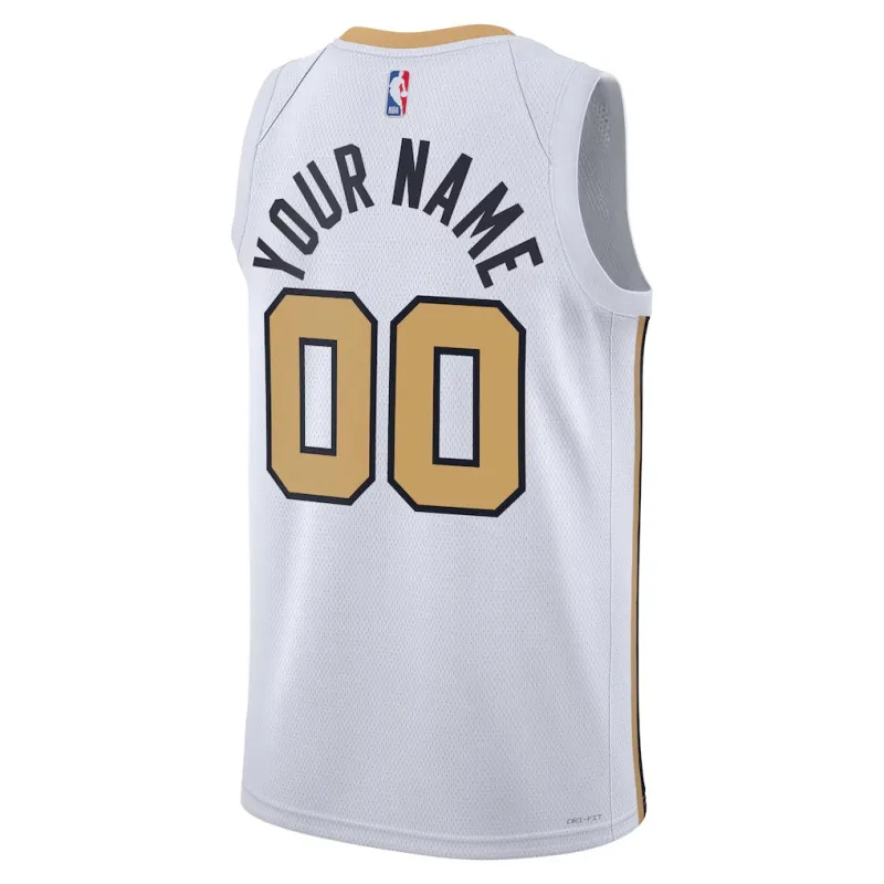 Boston Celtics 2025/26 Maillot Swingman Unisexe - Édition Ville - Blanc