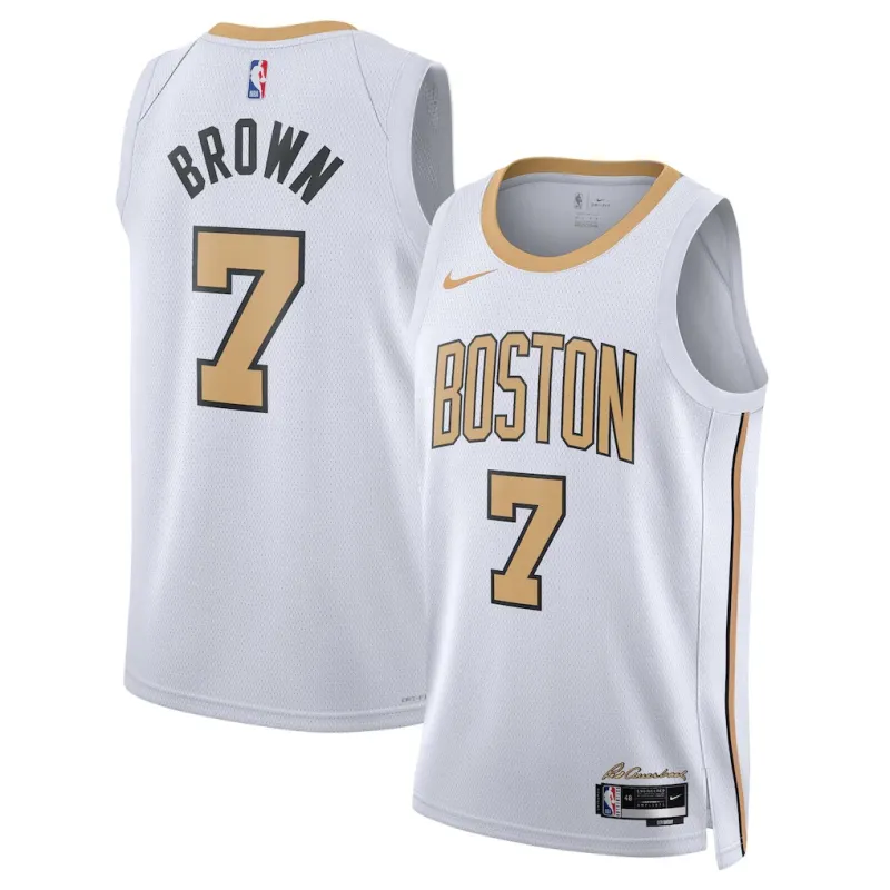 Boston Celtics Jaylen Brown 2025/26 City Edition Swingman Jersey