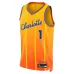 Charlotte Hornets LaMelo Ball 2025/26 Maillot Swingman - Édition Ville - Orange