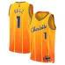 Charlotte Hornets LaMelo Ball 2025/26 Maillot Swingman - Édition Ville - Orange