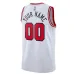 Maillot personnalisé Swingman unisexe des Chicago Bulls - Édition Association - Blanc