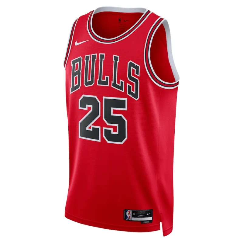 Dalen Terry Chicago Bulls Unisex 2022 NBA Draft Round 1 Icon Edition Jersey