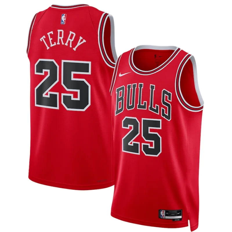 Dalen Terry Chicago Bulls Unisex 2022 NBA Draft Round 1 Icon Edition Jersey
