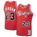 Michael Jordan Maillot de rookie classique 1984/85 des Chicago Bulls Mitchell & Ness - Rouge