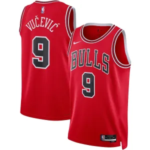 Nikola Vucevic Camiseta Swingman Unisex de los Chicago Bulls - Edición Ícono - Rojo