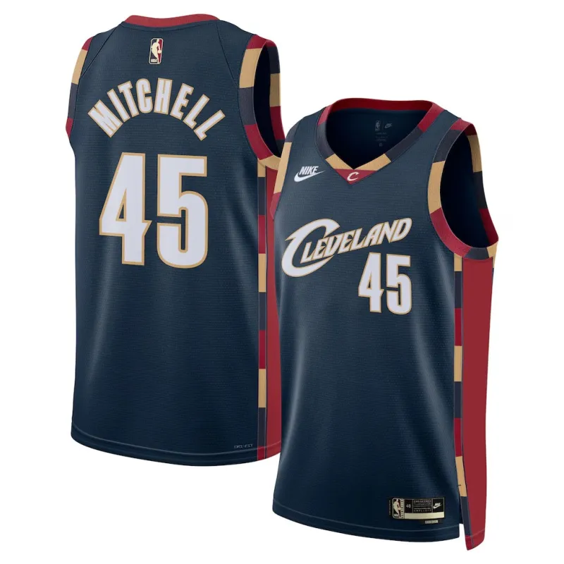 Cleveland Cavaliers Donovan Mitchell Swingman Jersey - Classic Edition - Navy Blue