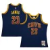 Camiseta Swingman Clásica Azul Marino Cleveland Cavaliers LeBron James 2015/16