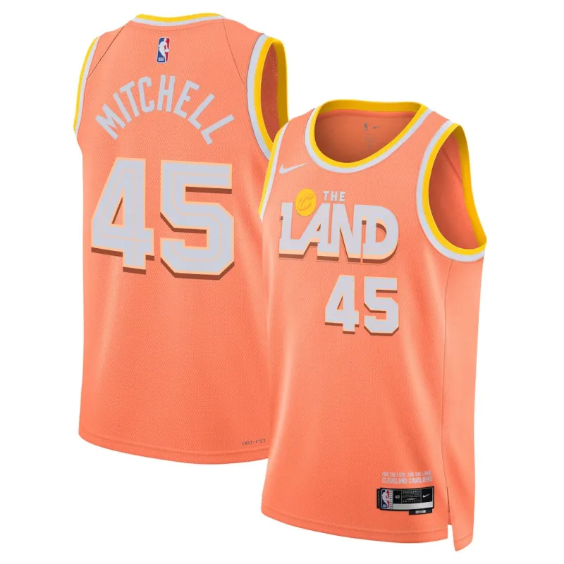 CLE Mitchell 2025/26 City Edition Oranges Trikot