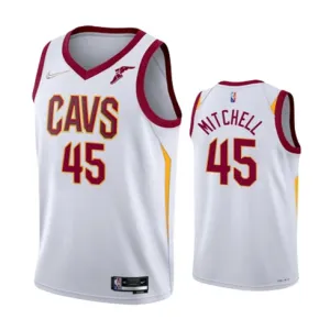 Donovan Mitchell's jersey, Cleveland Cavaliers 2021/22 - Association Edition - White