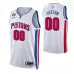 Maillot personnalisé, les Detroit Pistons, 2022/23 - Édition de l'Association - Blanc