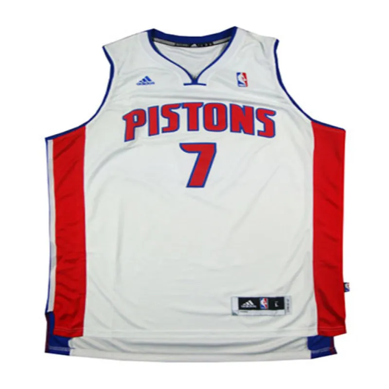 Brandon Jennings, Detroit Pistons - White