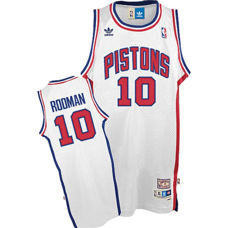 Dennis Rodman, Detroit Pistons - Weiß