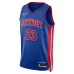 Maglia Jaden Ivey Detroit Pistons unisex NBA Draft 2022 primo round Icon Edition