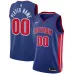 Camiseta Swingman personalizada de los Detroit Pistons - Edición Ícono - Azul