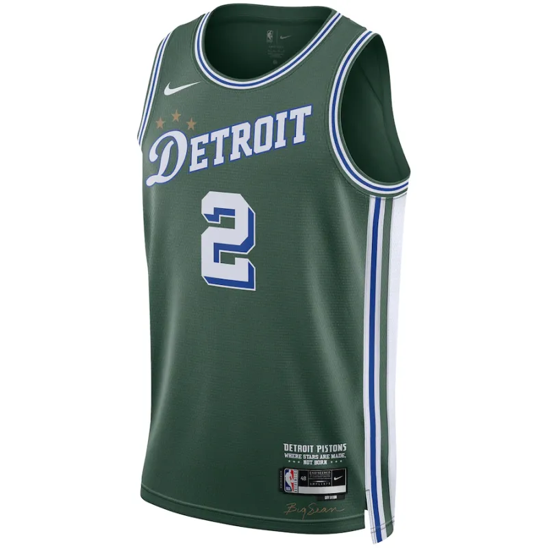 Cade Cunningham Detroit Pistons Unisex 2022/23 Swingman City Edition Jersey