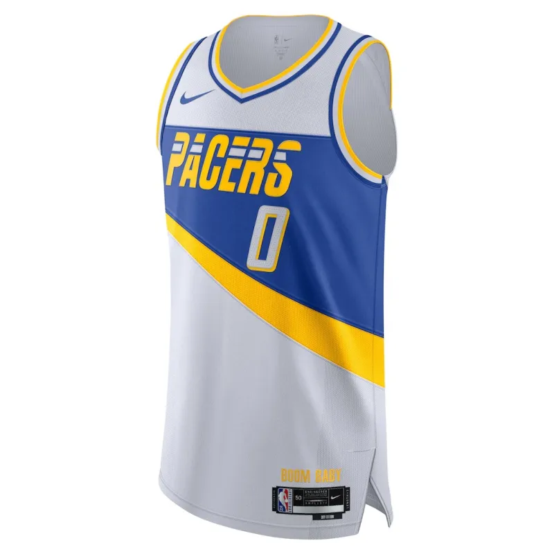 IND Haliburton 2025/26 Swingman City Edition Jersey White