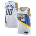 Indiana Pacers 2025/26 Maglia Unisex Edizione Città - Bianco