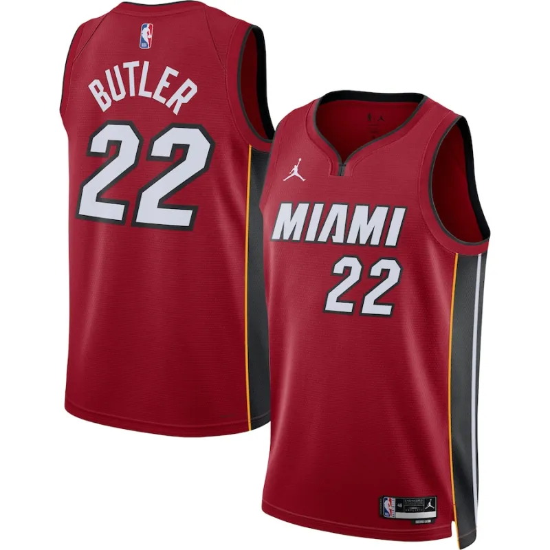 Camiseta Jimmy Butler Miami Heat Jordan Brand unisex Statement Swingman