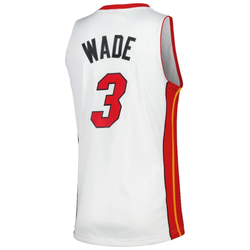 Dwyane Wade, Miami Heat Mitchell & Ness 2005/06 Classic Edition Swingman Jersey - White