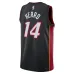 Tyler Herro, Camiseta Swingman uni-sexo de los Miami Heat - Edición Ícono - Negro