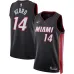 Tyler Herro, Camiseta Swingman uni-sexo de los Miami Heat - Edición Ícono - Negro