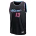 Miami Heat Bam Adebayo 2025/26 Maillot Swingman - Édition Ville - Noir
