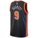 Maglia City Edition Swingman unisex nera New York Knicks RJ Barrett 2022/23