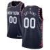 Customized, New York Knicks, 2018/19 City Edition, Dark Blue
