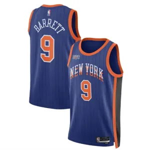 RJ Barrett's jersey, New York Knicks, 2023/24 - City Edition, Blue