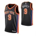 La maglia di RJ Barrett, New York Knicks, Edizione Città 2022/2023, Nero