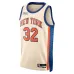 Camiseta City Edition Swingman crema New York Knicks Karl-Anthony Towns 2025/26